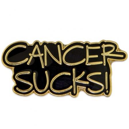 CANCER SUCKS! Pin 