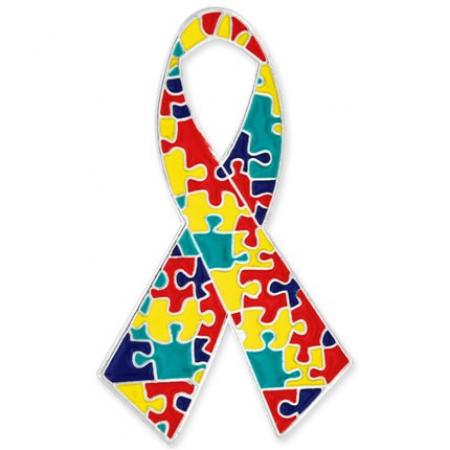 Autism Ribbon Pin 