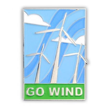 ECO Pin - Go Wind