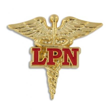 LPN Caduceus Lapel Pin 