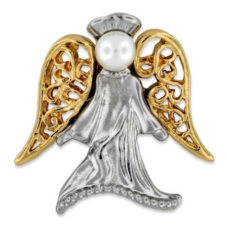Angel with Pearl Pin 
