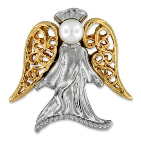 Angel with Pearl Pin