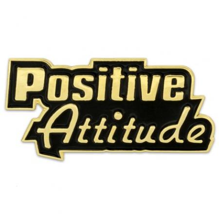 Positive Attitude Pin