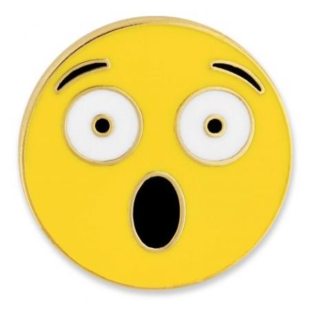 Surprised Emoji Pin