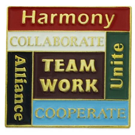 Harmony, Teamwork , Unite Pin 