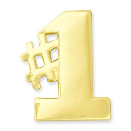 Number One Pin