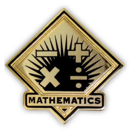 School Pin - Mathematics