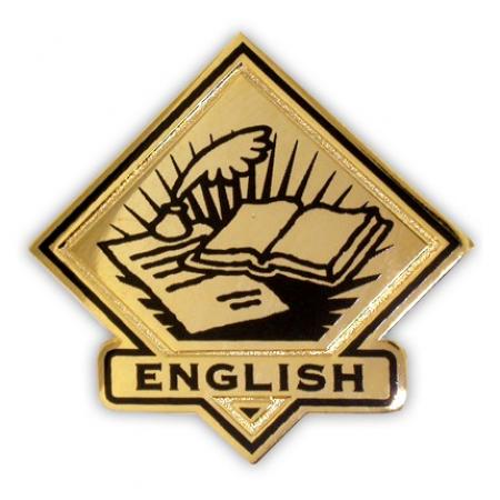 School Pin - English