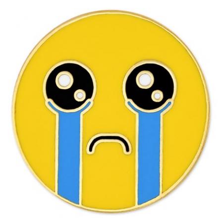 Crying Emoji Pin