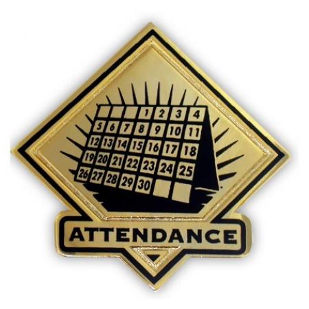 School Pin - Attendance