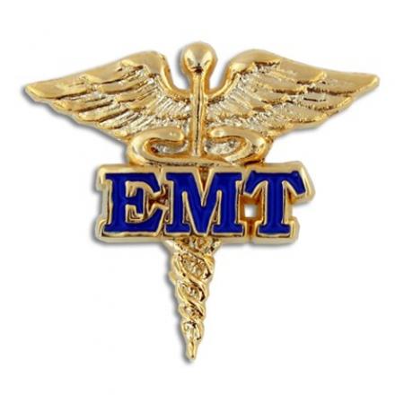 EMT Caduceus Lapel Pin