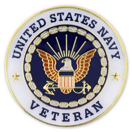 U.S. Navy Veteran Pin