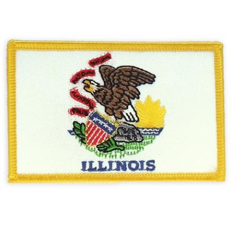Patch - Illinois State Flag 