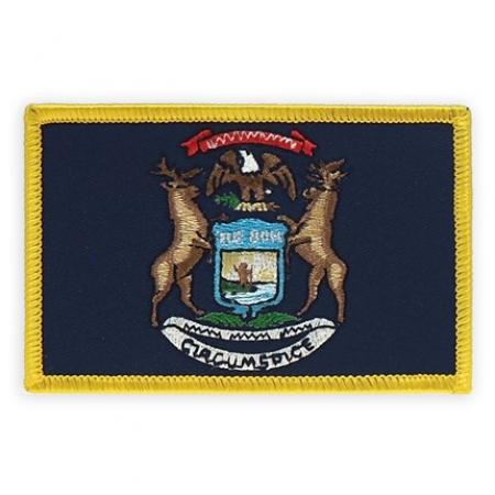 Patch - Michigan State Flag 