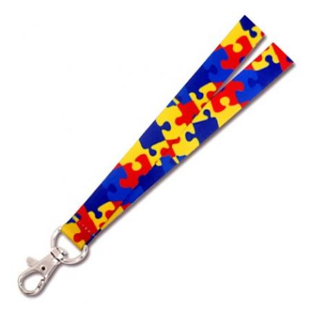 Autism Awareness Lanyard