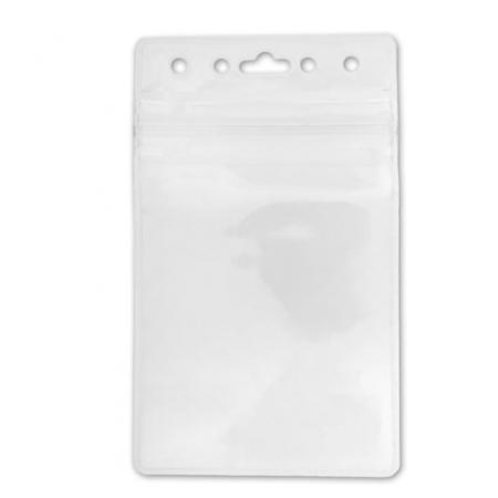 Vertical Zip Badge Holder