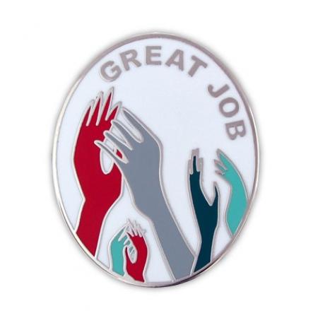 Great Job Lapel Pin