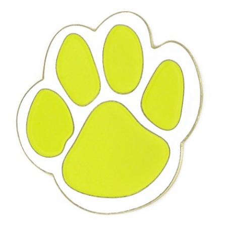 Yellow Paw Pin
