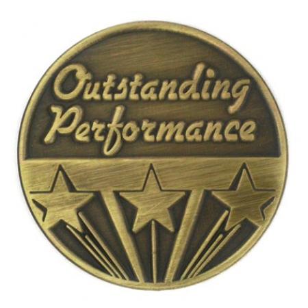Outstanding Performance Pin 