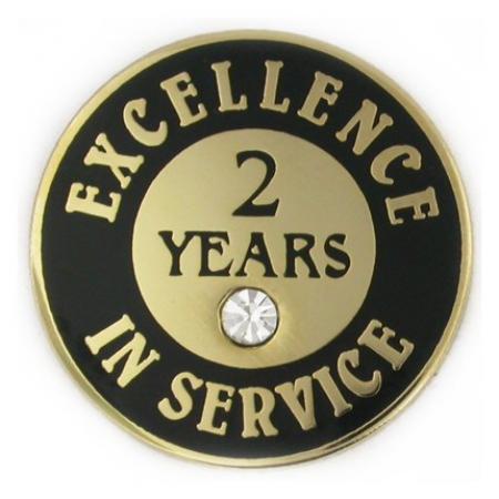 Excellence In Service Pin - 2 Years