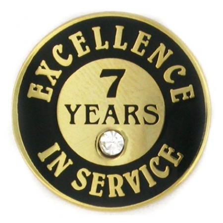Excellence In Service Pin - 7 Years