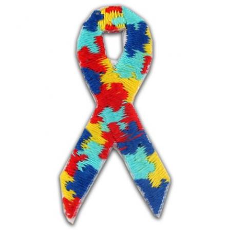 Applique - Autism Ribbon