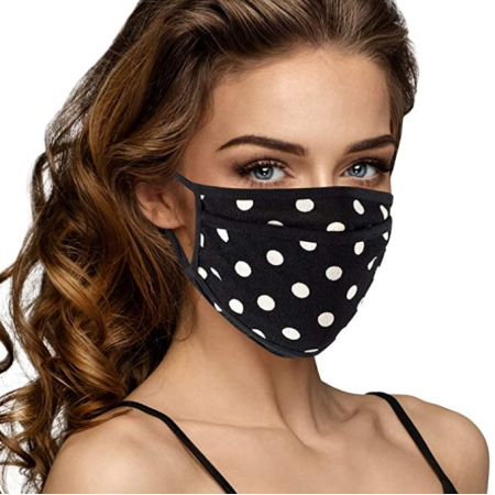 Cloth Face Mask Washable with Filter Pocket 
