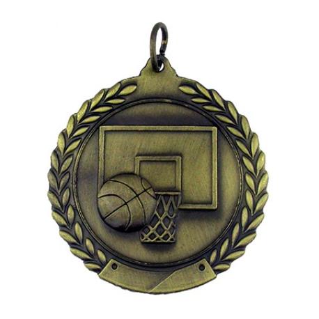     Basketball Medal - Engravable