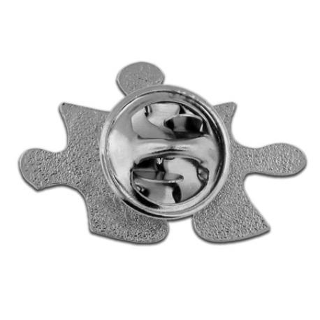     Puzzle Piece Pin with Card