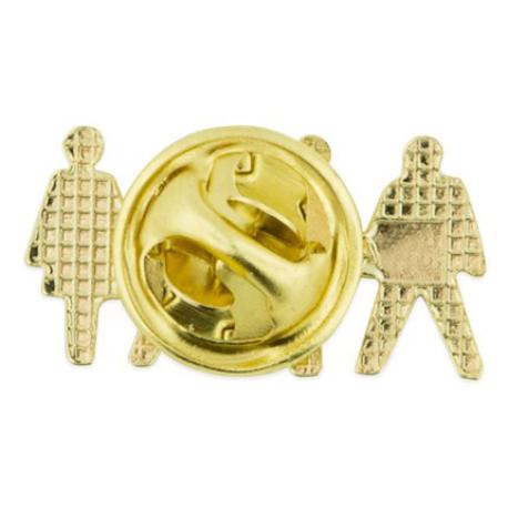 Teamwork People Pin