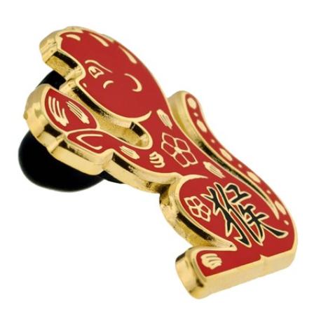     Chinese Zodiac Pin - Year of the Monkey