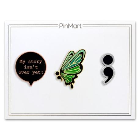     Suicide Prevention 3-Pin Set