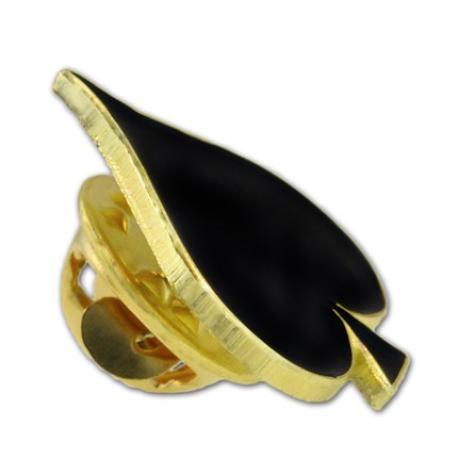     Black Spade Lapel Pin