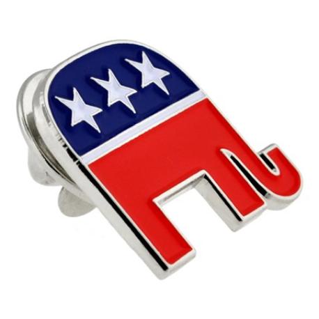     Republican Elephant Pin