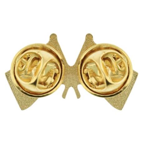    USA and Desert Storm Crossed Flag Pin