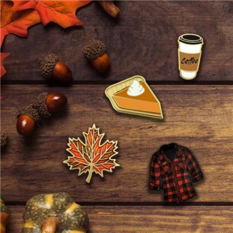 Fall Vibes 4-Pin Set
