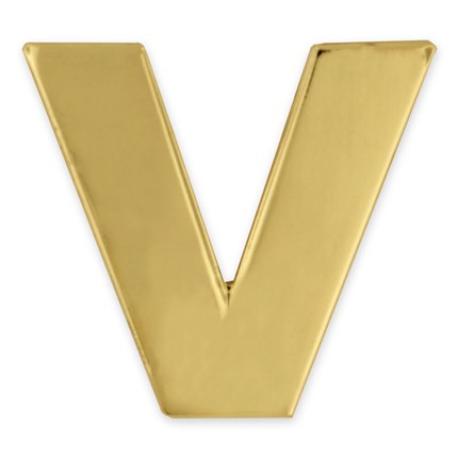 Letter V Pin