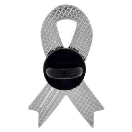     Awareness Ribbon-Orange Engravable Pin