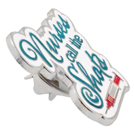    Nurses Call The Shots Pin