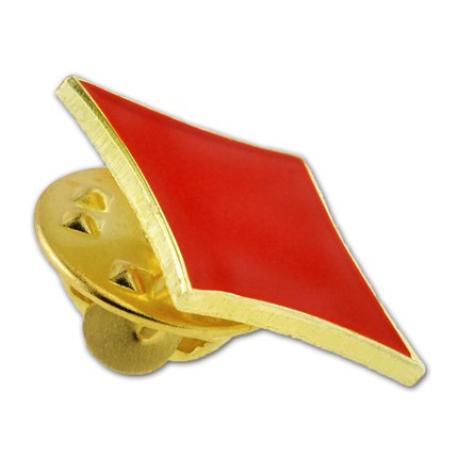     Red Diamond Lapel Pin