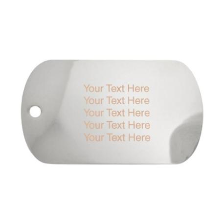     Medical Alert Dog Tag - Engravable
