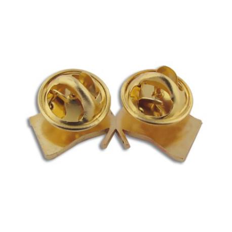 South Dakota and USA Crossed Flag Pin
